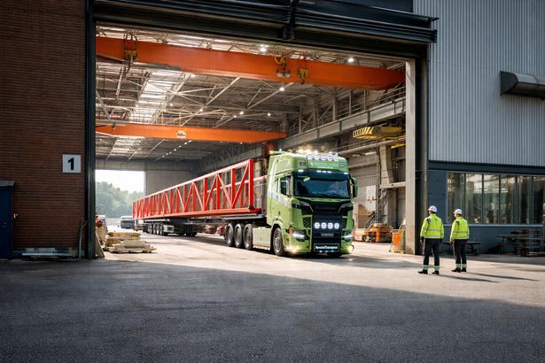 Specialtransport med tung last